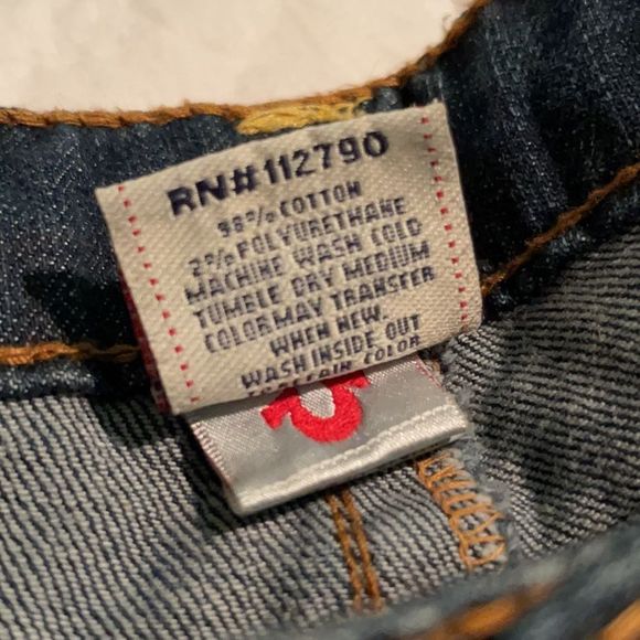 NEW-nwot- vintage woman’s true religion jeans - Picture 10 of 11